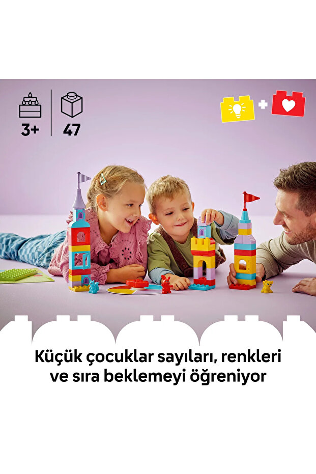 ® DUPLO® Hopsy’nin Kale Oyunu 10450 - 3+ Çocuklar için Eğitici Oyuncak Yapım Seti (47P) - 6