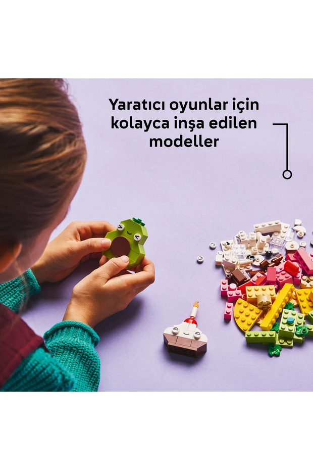 ® Classic Yaratıcı Yiyecek Arkadaşlar 11039 - 4 Yaş ve Üzeri Çocuklar için - 7