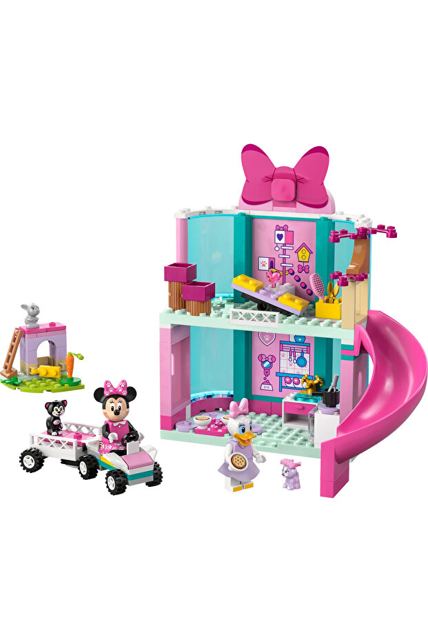 ® ǀ Disney Minnie’nin Evcil Hayvan Oteli Mickey’nin Kulüp Evi 43274 - 4+ Oyuncak Yapım Seti (161P) - 2