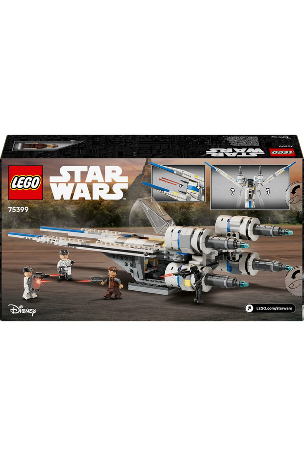 ® Star Wars: Andor™ Asi U-Wing Starfighter™ 75399 - 8+ Çocuklar için Oyuncak Yapım Seti (594P) - 5