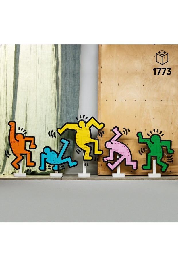 ® Art Keith Haring – Dans Eden Figürler 31216 - Yetişkinler için Model Yapım Seti (1773 Parça) - 6