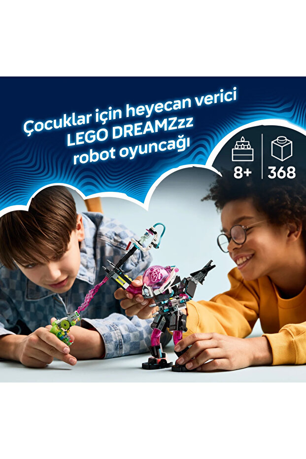 ® DREAMZzz™ Mateo, Siber Beyin Robotuna Karşı 71495 - 8+ Çocuklar için Oyuncak Yapım Seti (368P) - 5