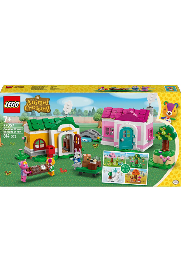 ® Animal Crossing Yaratıcı Evler: Eğlenceli Mevsimler 77057 – 7+ Yaş için Oyuncak Seti (814 P) - 4