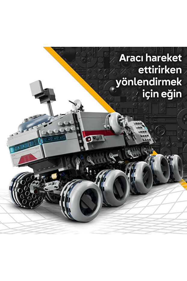 ® Star Wars Cumhuriyet Juggernaut 75413 – 9+ Yaş için Yaratıcı Oyuncak Yapım Seti (813 Parça) - 7
