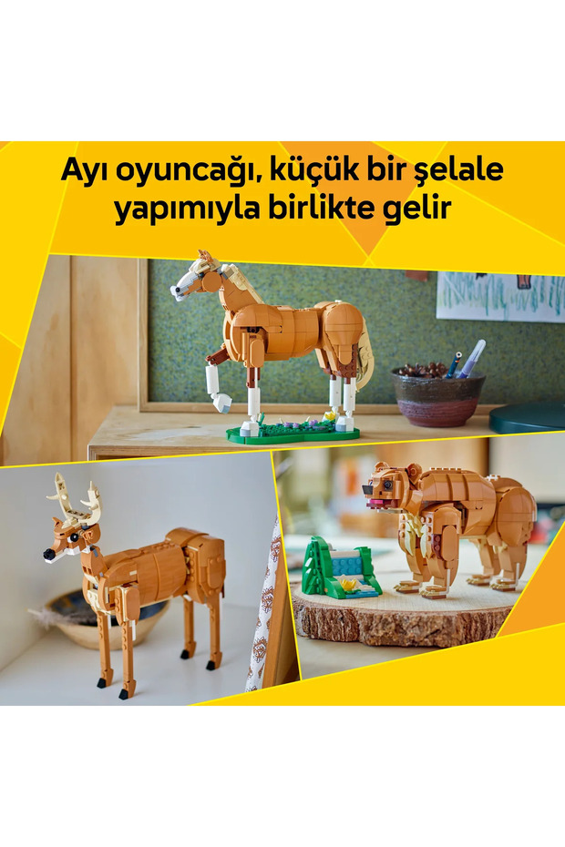 ® Creator 3'ü 1 Arada Güzel At 31166 - 9+ Çocuklar için Yaratıcı Oyuncak Yapım Seti (685P) - 7