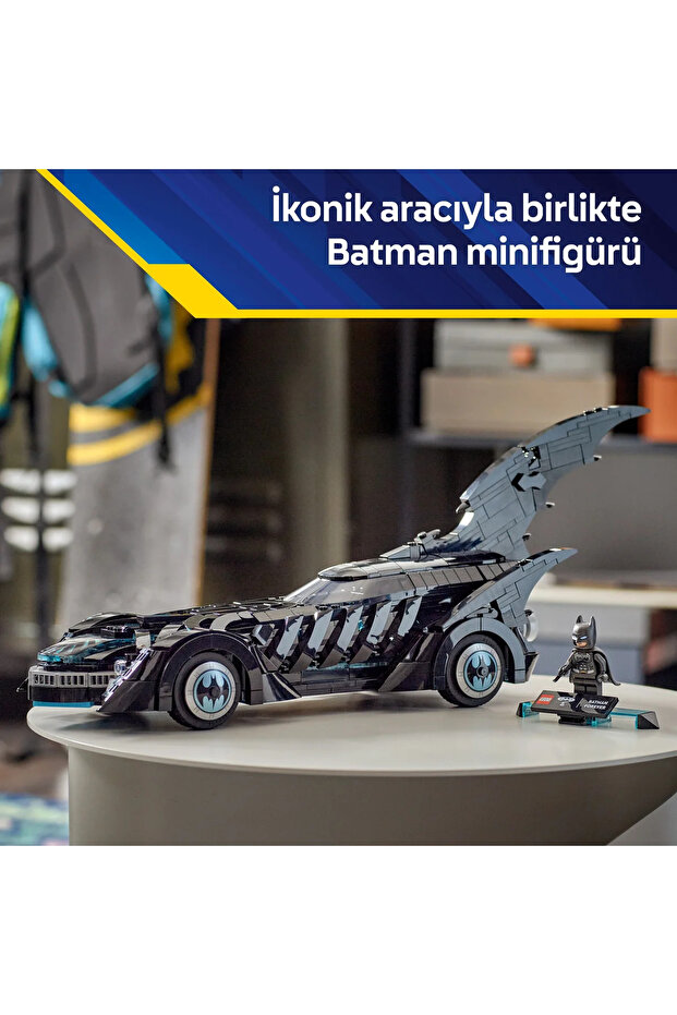 ® DC Batman Batman Forever Batmobile 76304 - 12+ Yaş İçin Oyuncak Yapım Seti (909 Parça) - 8