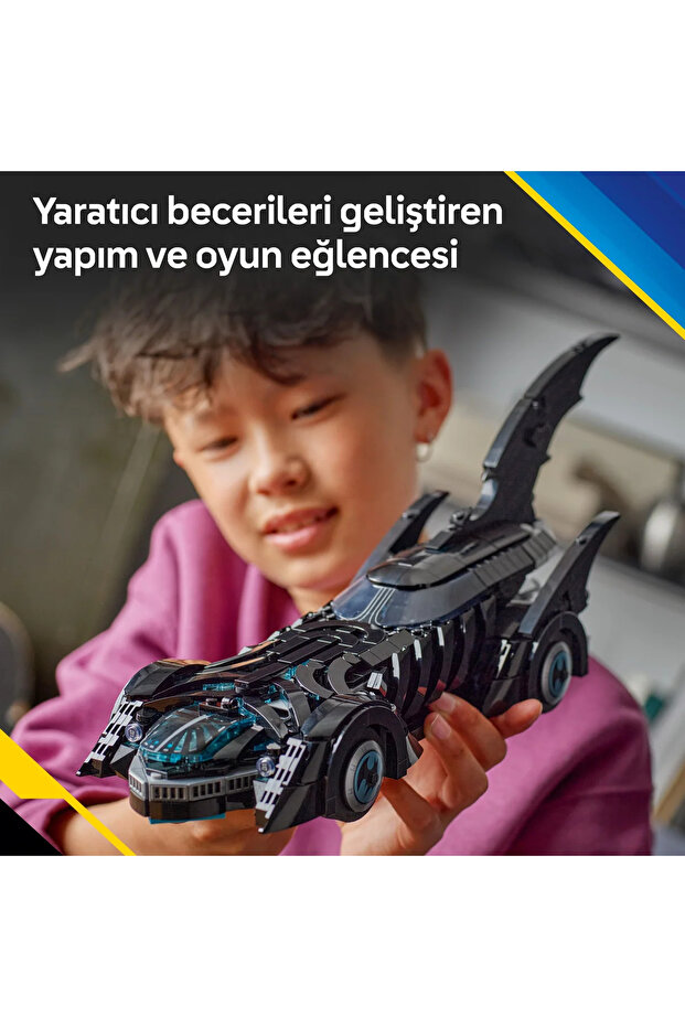 ® DC Batman Batman Forever Batmobile 76304 - 12+ Yaş İçin Oyuncak Yapım Seti (909 Parça) - 7