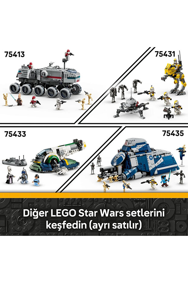 ® Star Wars V-19 Torrent Starfighter 75432 – 9 Yaş Üzeri Çocuklar için Oyuncak Seti (567 Parça) - 10
