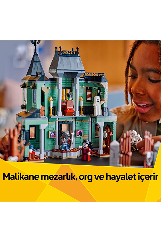 ® Creator 3'ü 1 Arada Hayaletli Köşk 31167 - 9+ Çocuklar için Gemi ve Tren Oyuncak Seti (736 pr) - 9