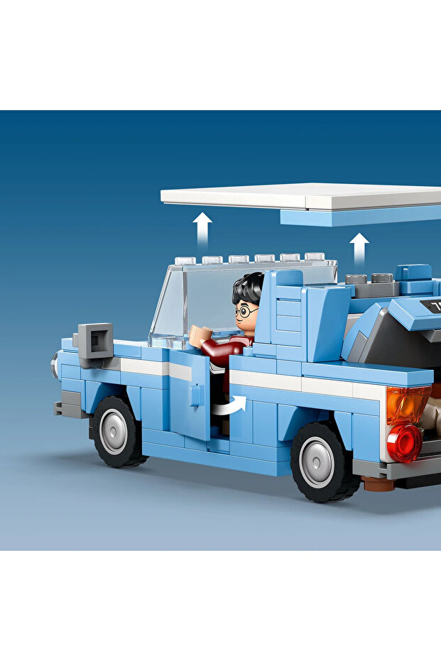 ® Harry Potter™ Uçan Ford Anglia™ 76424 - 7+ Koleksiyonluk Yaratıcı Oyuncak Yapım Seti (165P) - 9