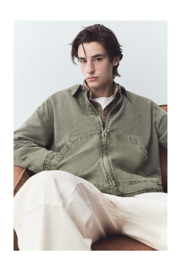 Man Short Denim Jacket - 7