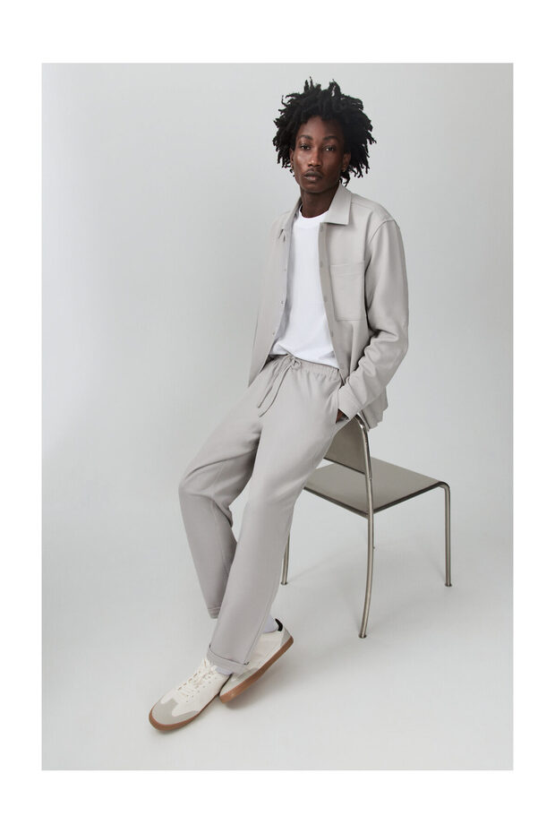 Pánské piqué tepláky - 5