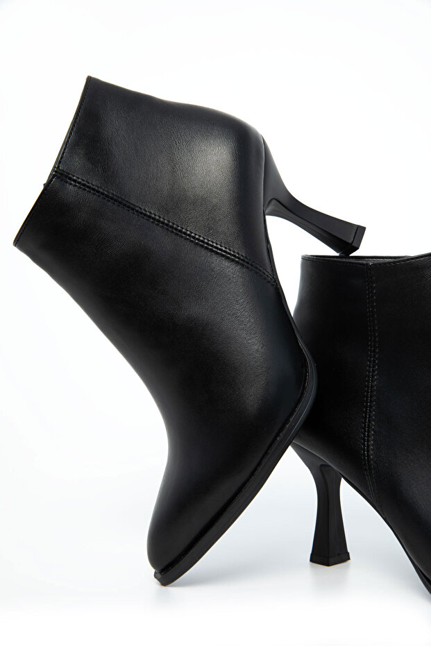 Siyah Kadın Bot & Bootie 17525 - 5