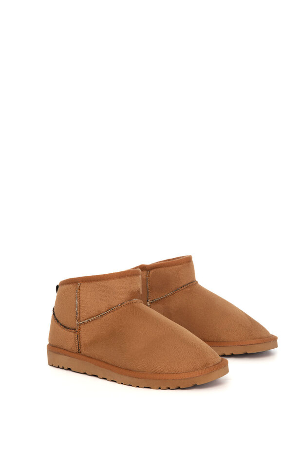 Taba Süet Kadın Bot & Bootie 20024 - 4