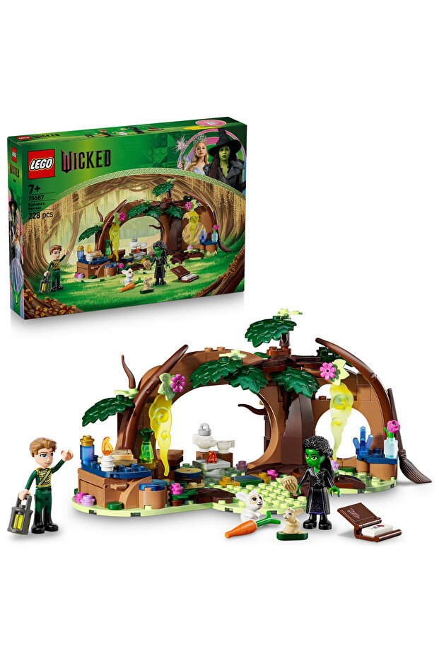 ® Wicked Elphaba’nın Sığınağı 75687 - 7+ Yaş için Yaratıcı Orman Yapım Oyuncağı (228 Parça)