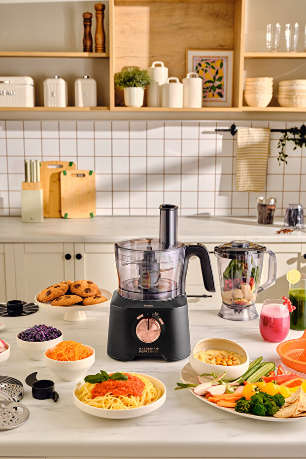 Mastermaid Power Max 11 In 1 Mutfak Robotu Black Copper 2500 W - 10