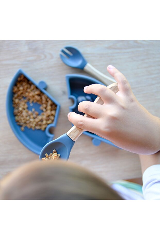 Puzzle - Deep Blue / Powder Grey - 7