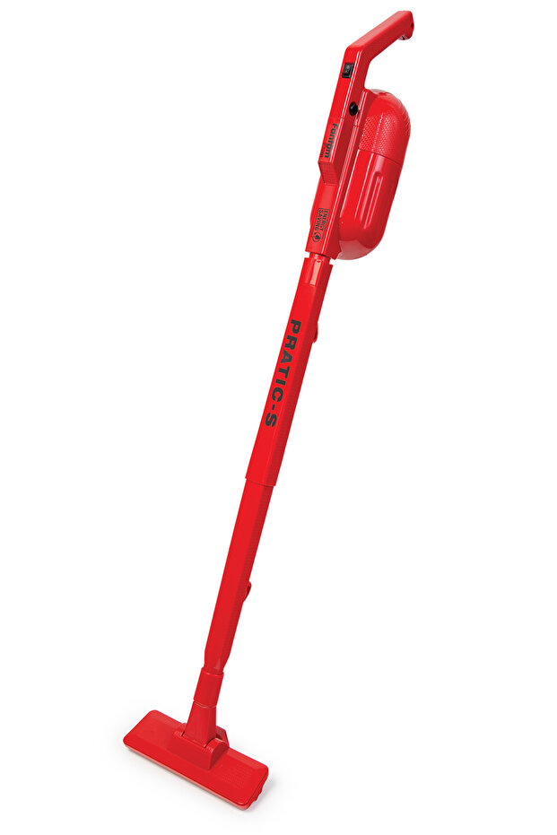 Pratic-S P 1200 Toz Torbasız Dikey Süpürge Kırmızı - 1