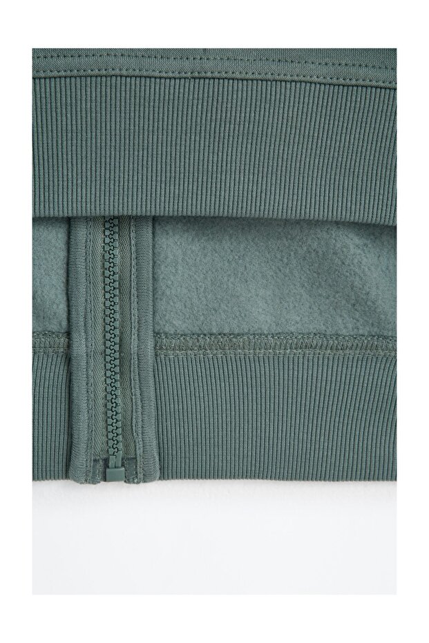 Dětská bunda s kapucí a zipem - 4