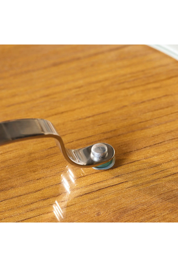 Swiss Crystal Mandulás Krémes Tapadásmentes Indukciós Rozsdamentes Acél Nyéllel és Fedővel, 18 cm, Krémszínű - 5