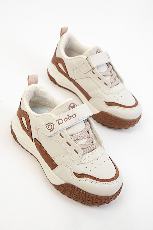 Bej-Taba Çocuk Sneaker 20880 - 4