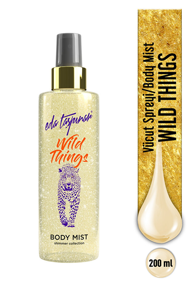 Wild Things Simli Body Mist Vücut Spreyi 200ml. Eda-00011 - 1