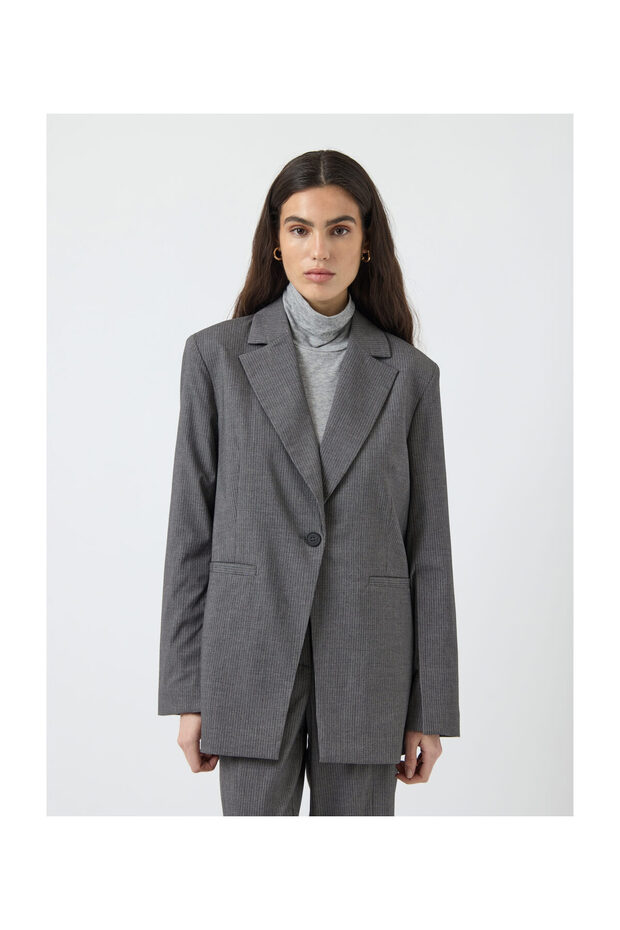 YASKIMA LS PINSTRIPE BLAZER - 5