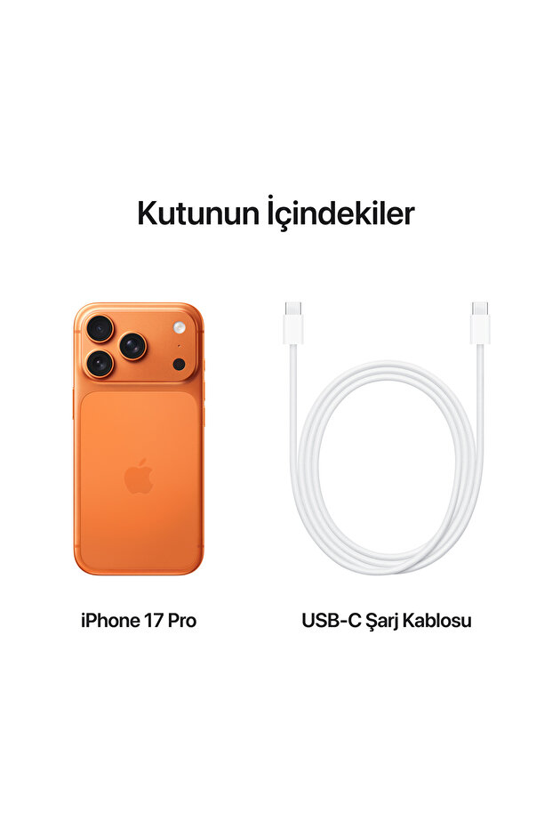 iPhone 17 Pro 256GB Kozmik Turuncu - 8