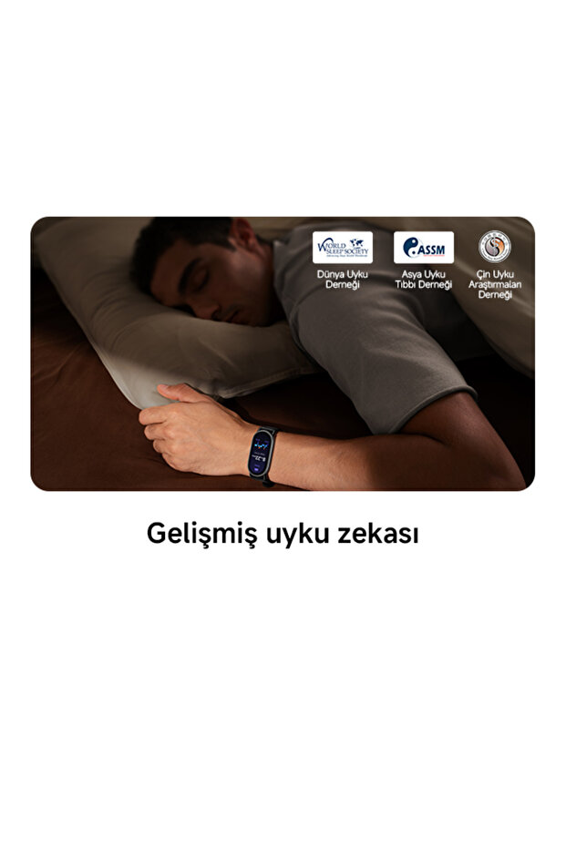 Smart Band 10 - Siyah Akıllı Bileklik (Xiaomi Türkiye Garantili) - 9