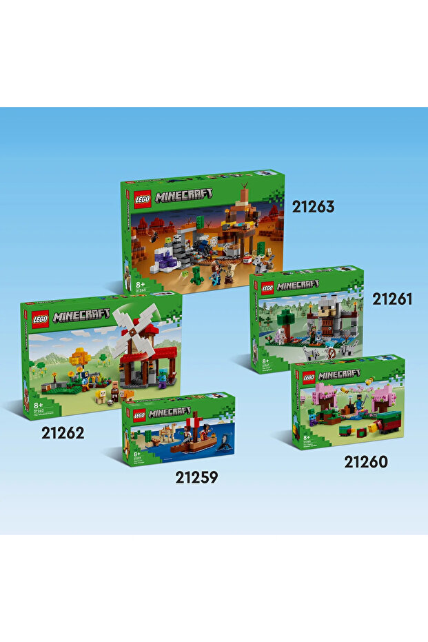 ® Minecraft® Ender Ejderhası ve End Gemisi 21264 - 8+ Yaratıcı Oyuncak Yapım Seti (657Parça) - 11
