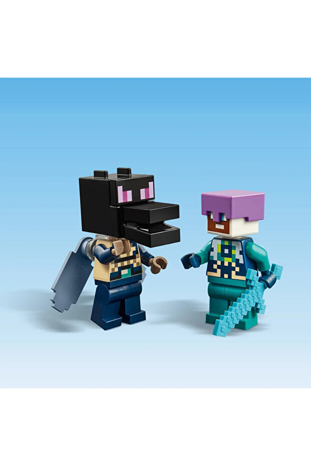 ® Minecraft® Ender Ejderhası ve End Gemisi 21264 - 8+ Yaratıcı Oyuncak Yapım Seti (657Parça) - 9