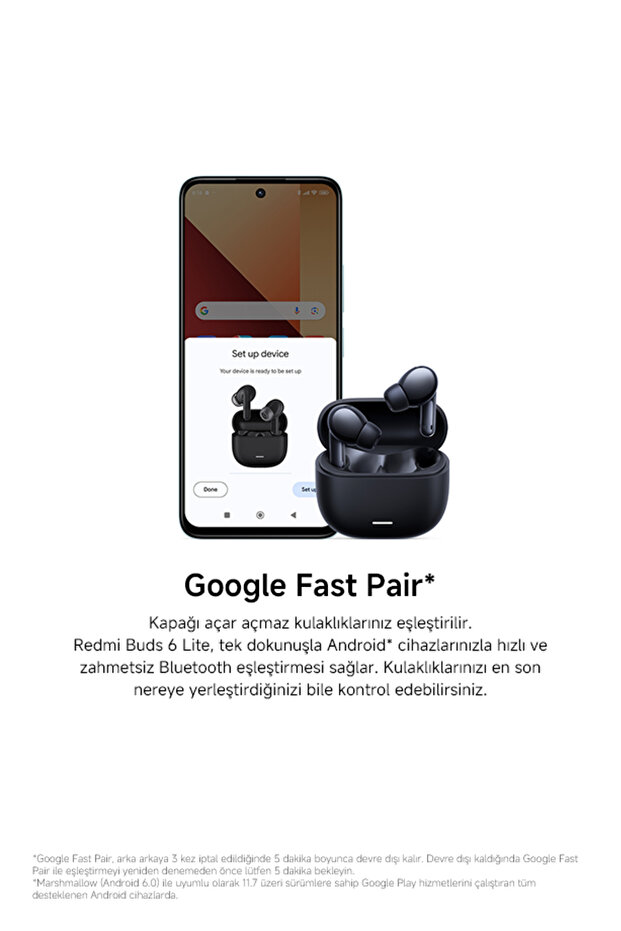 Redmi Buds 6 Lite Bluetooth Kulaklık Siyah (Xiaomi Türkiye Garantili) - 17