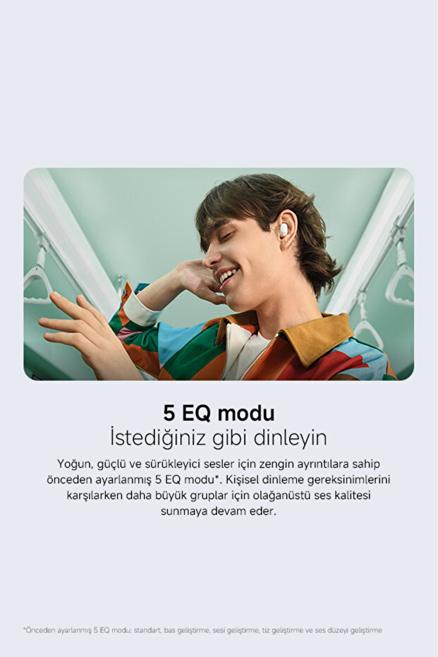 Redmi Buds 6 Play Beyaz Kulakiçi Kulaklık- Gürültü Engelleme BT 5.4 TWS (Xiaomi TR Garantili) - 9