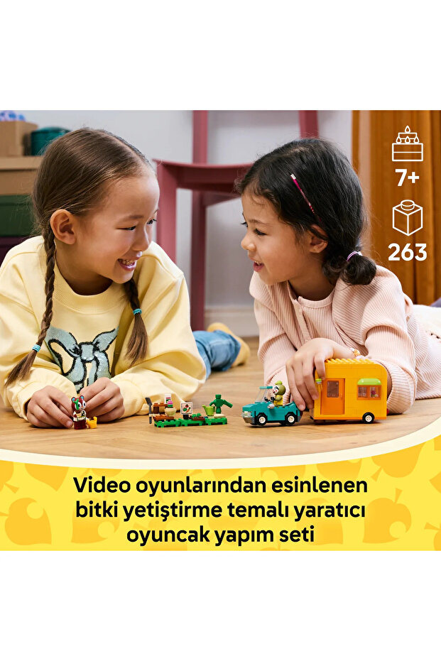 ® Animal Crossing™ Leif Karavan ve Bahçe Dükkanı 77054 - 7+ Yaratıcı Oyuncak Yapım Seti (263P) - 6