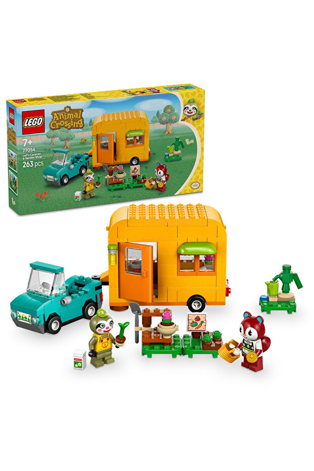 ® Animal Crossing™ Leif Karavan ve Bahçe Dükkanı 77054 - 7+ Yaratıcı Oyuncak Yapım Seti (263P) - 1
