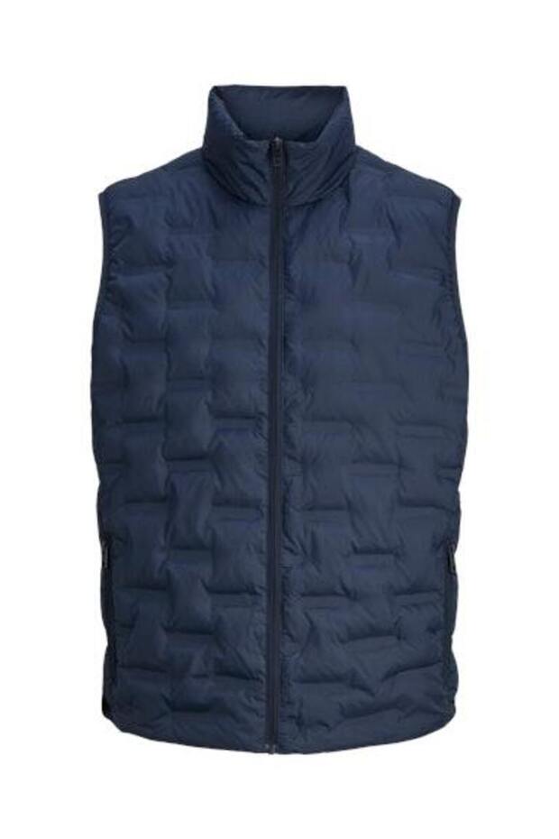 MALE WOVEN VEST - PADDED