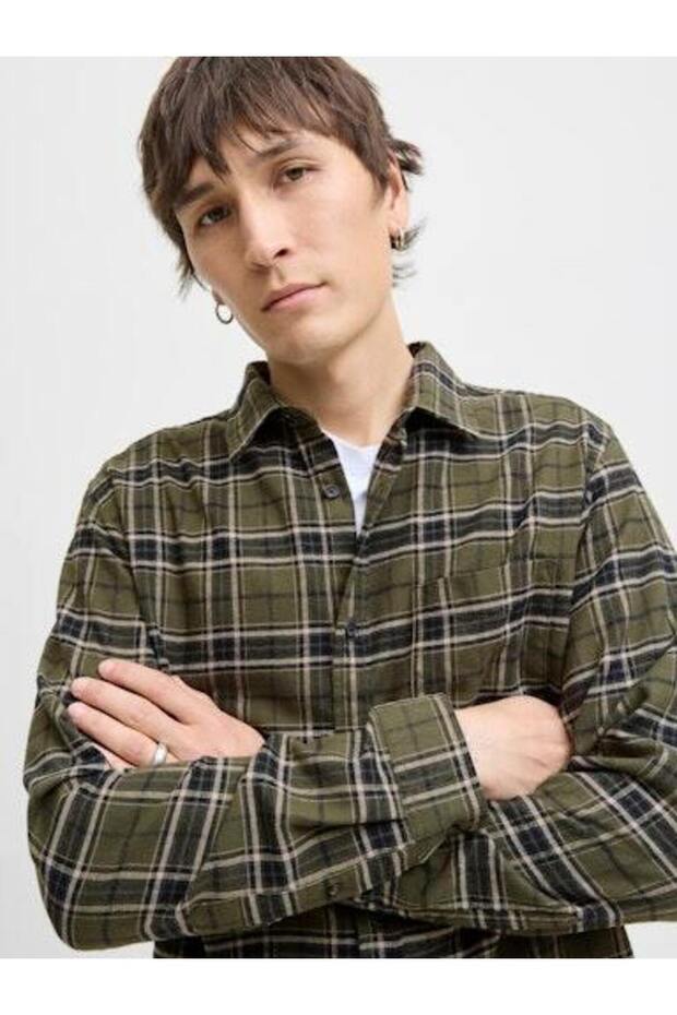 MALE WOVEN SHIRT - WITH