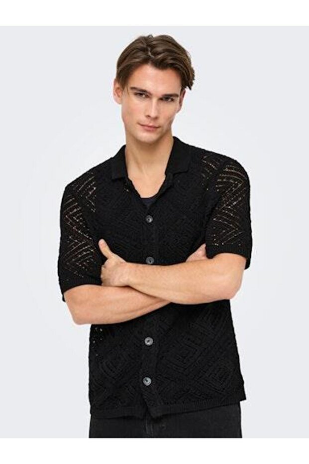Knitted sweater ONSKOLMAR cardigan