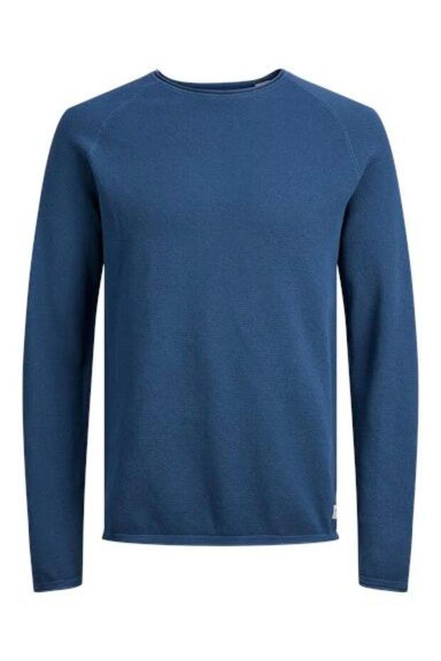 MALE FLAT KNIT PULLOVER - 1