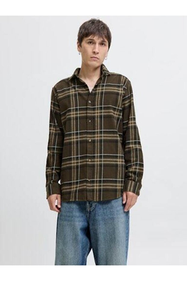 MALE WOVEN SHIRT - WITH