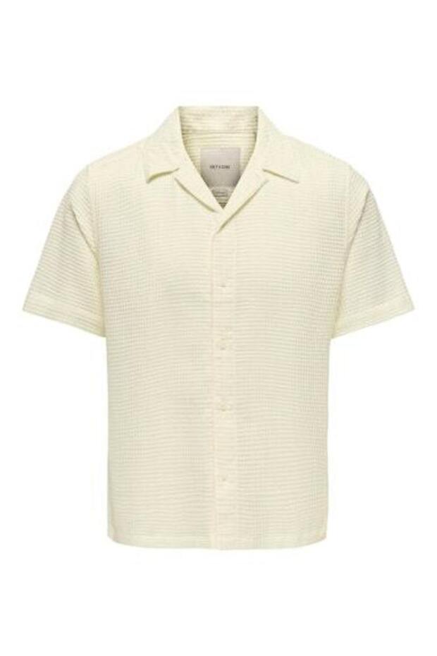 Onssavier waffle ss shirt 0326