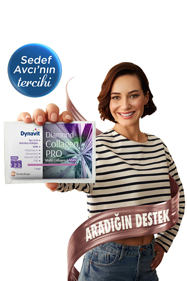 Multi Collagen&NMN 30 Saşe - Hidrolize Peptit Tip 1&3 Sığır, 2 Tavuk Kolajeni, NMN (NAD+ Öncüsü) - 4