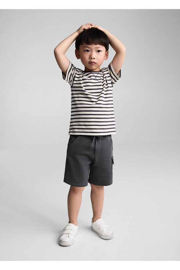 Kömür Rengi Erkek Bebek Şort & Bermuda 67026002-95 - 6