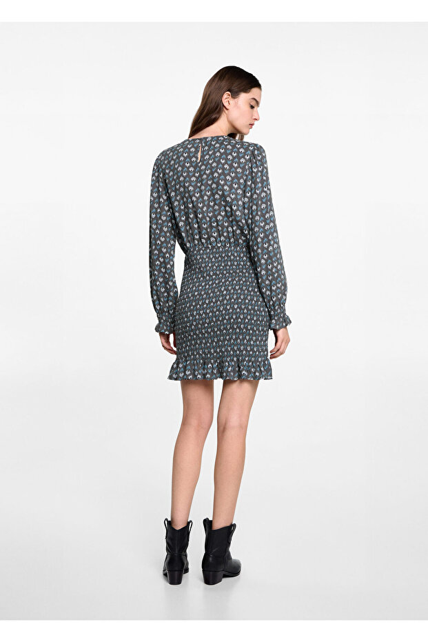 Kohlefarbenes Mädchenkleid 77097701 - 7