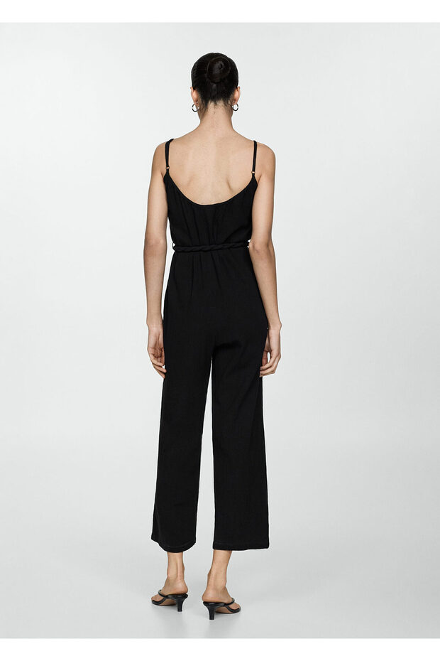 Askılı bağcıklı tulum - 9