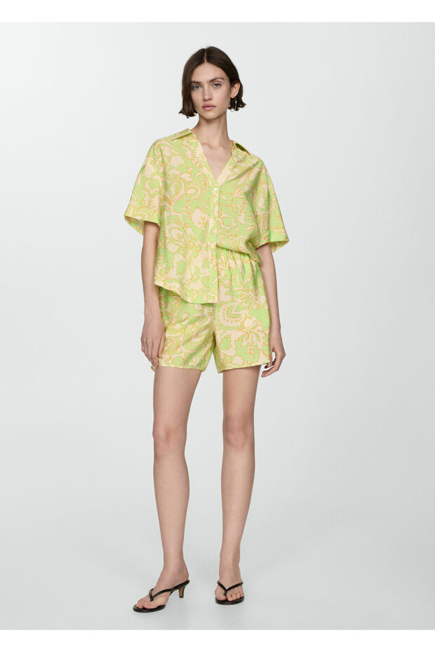 Lime Kadın Gömlek 77020349 - 8