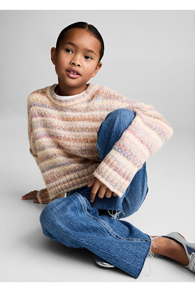 Helllila Mädchenpullover 77005649 - 5