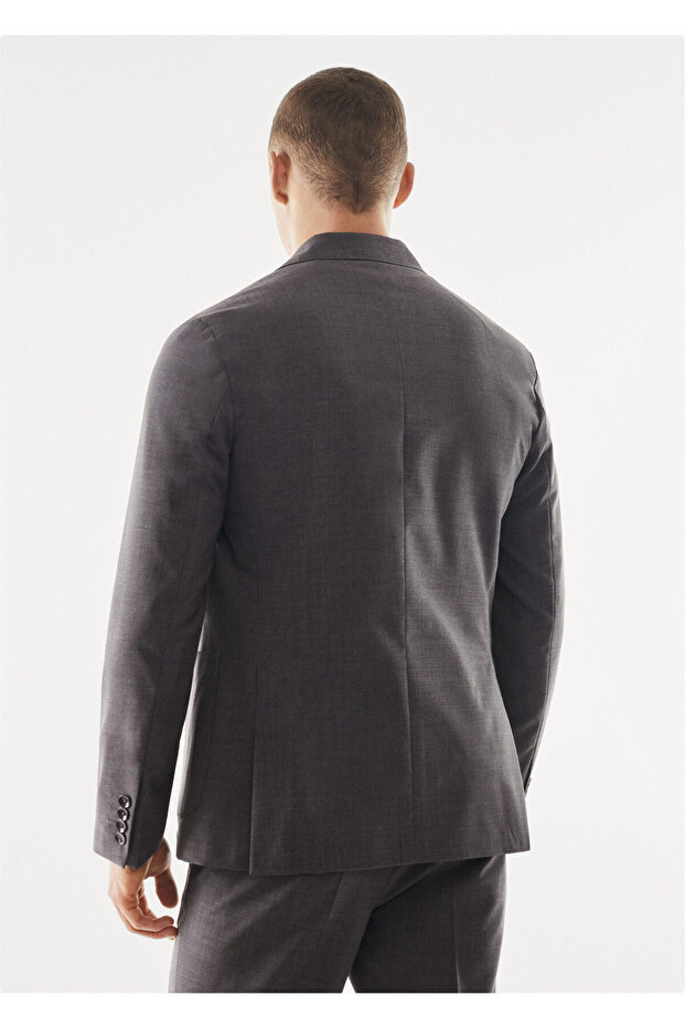 Gray Men's Blazer Jacket47084381 - 9