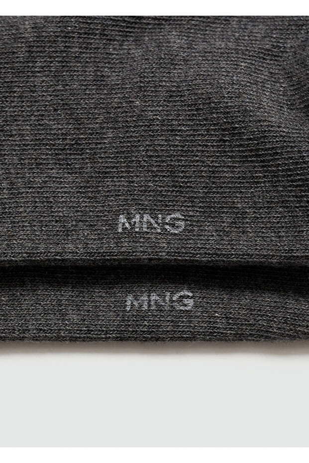 Gray Men's Socks 77033290 - 4