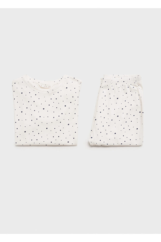 Off-White pidžama za devojčice 77094452 - 4